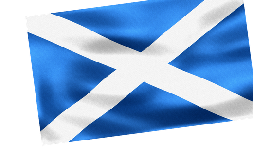 Placeholder for Scottish flag hero image.