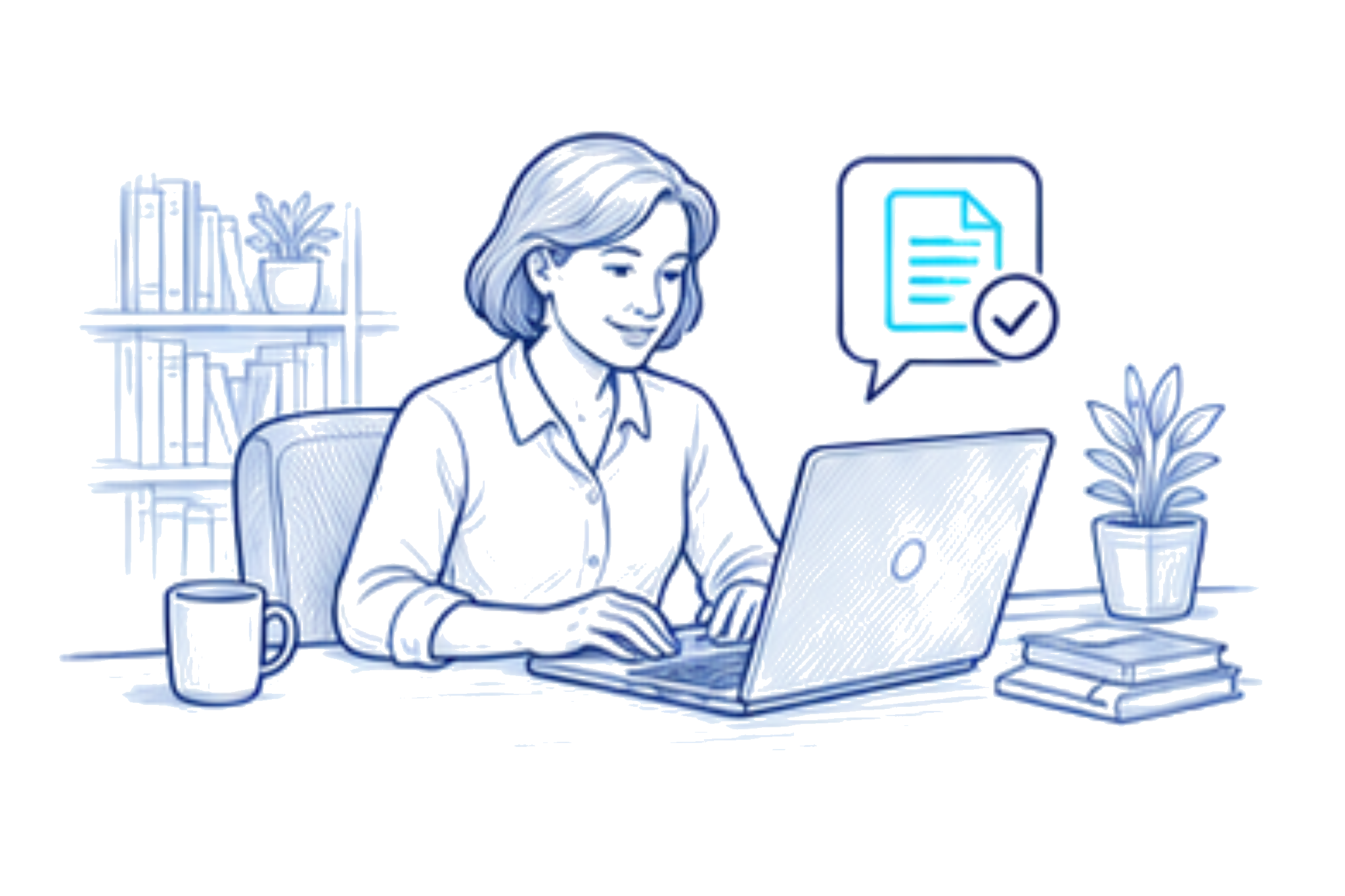 Placeholder for care plan reviews and inspection evidence illustration.